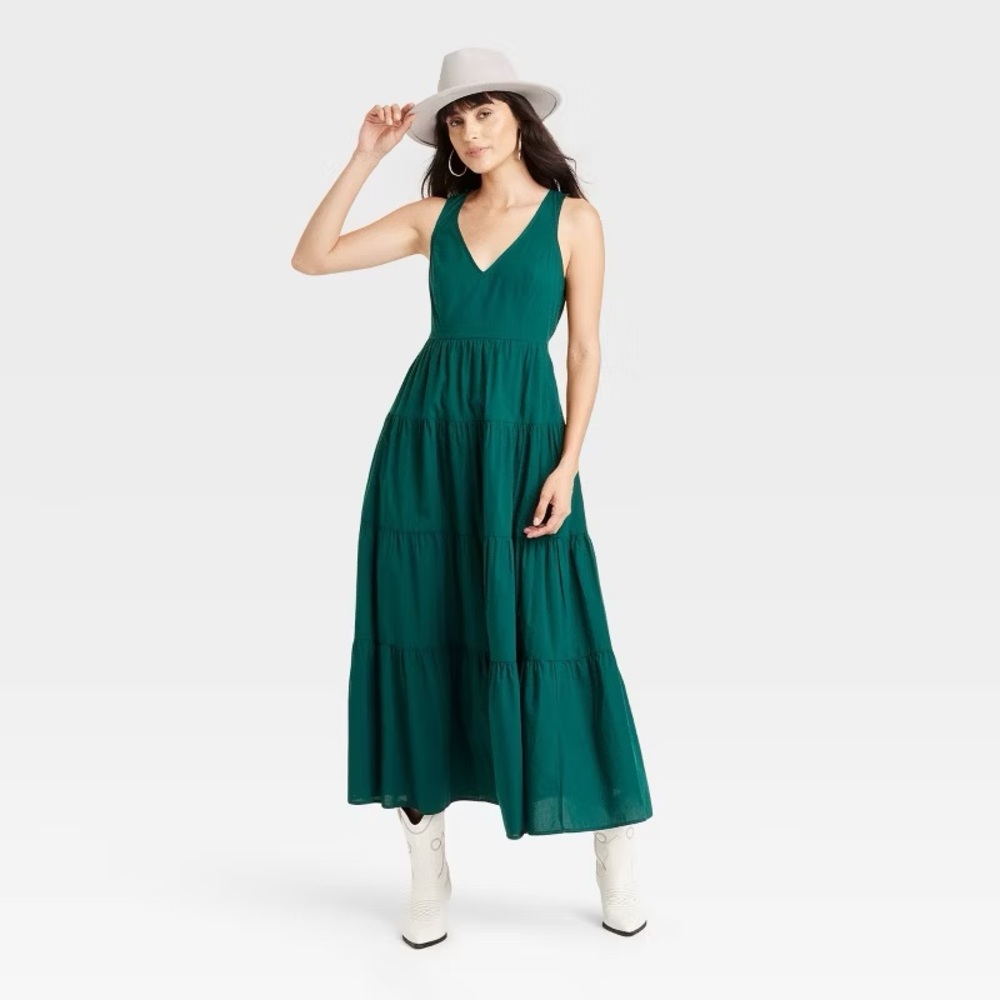 Women's Tiered Maxi A-Line Dress - Universal Thread™